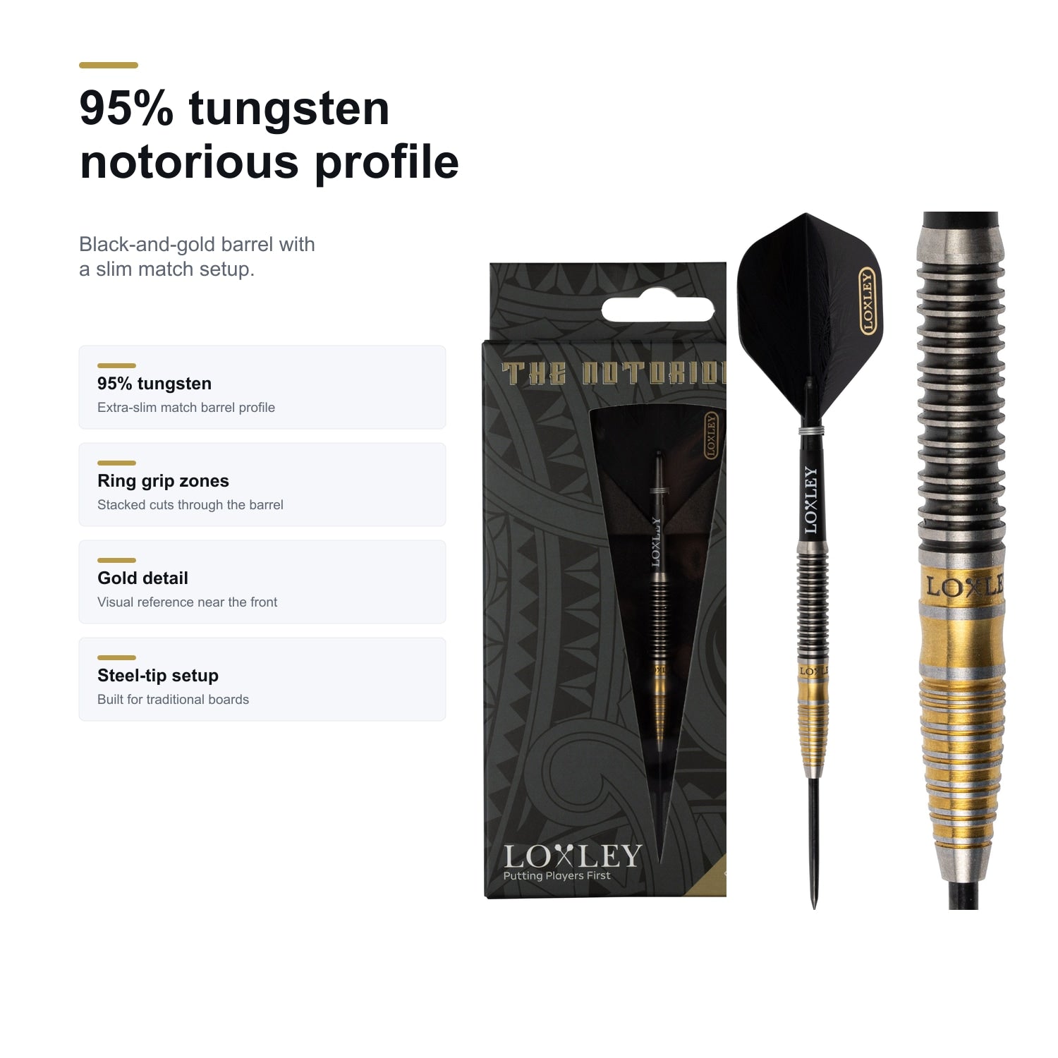 Loxley The Notorious 95% tungsten profile image