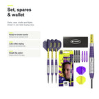 Luke The Nuke Littler Brass 22g Steel Tip set spares and wallet image