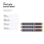 Luke Littler World Champion 2025 Pixel Grip barrel detail