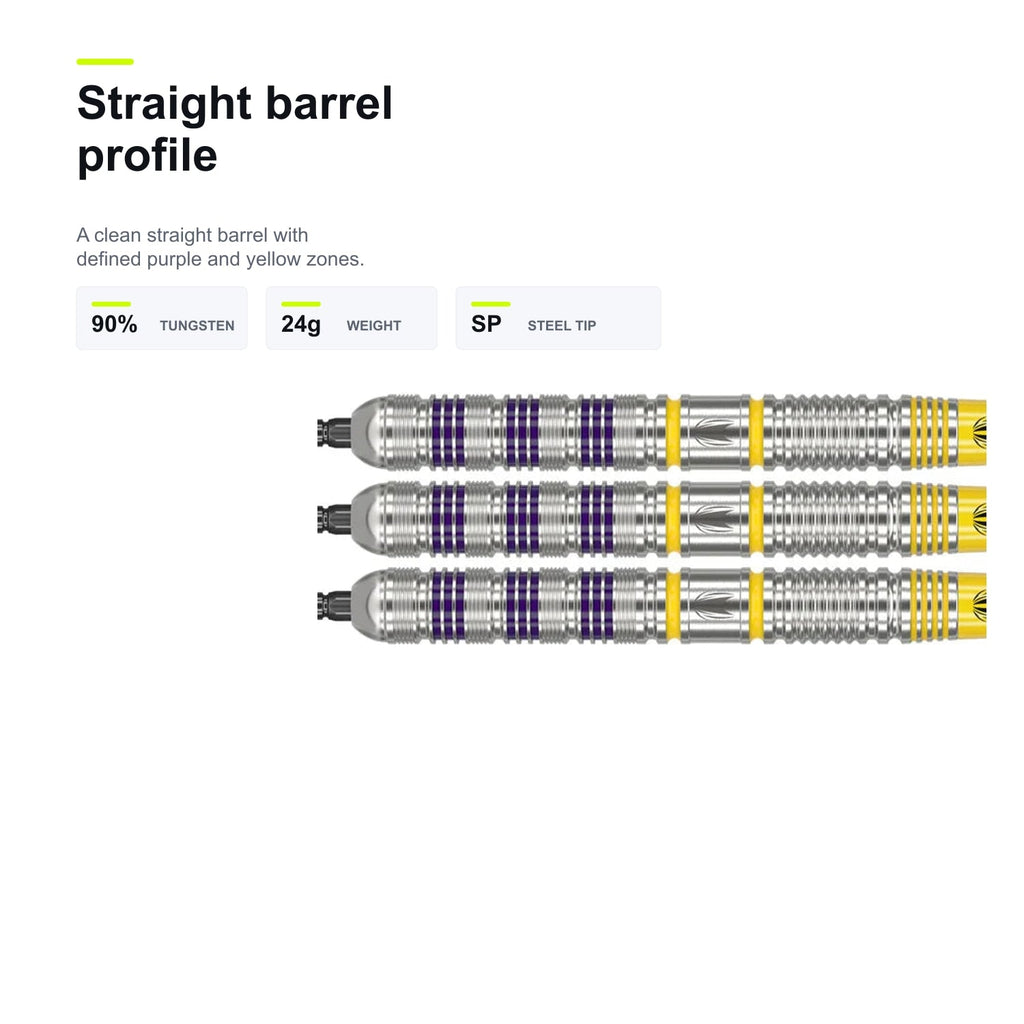 Luke The Nuke Littler Loadout 90% Tungsten Darts straight barrel profile image