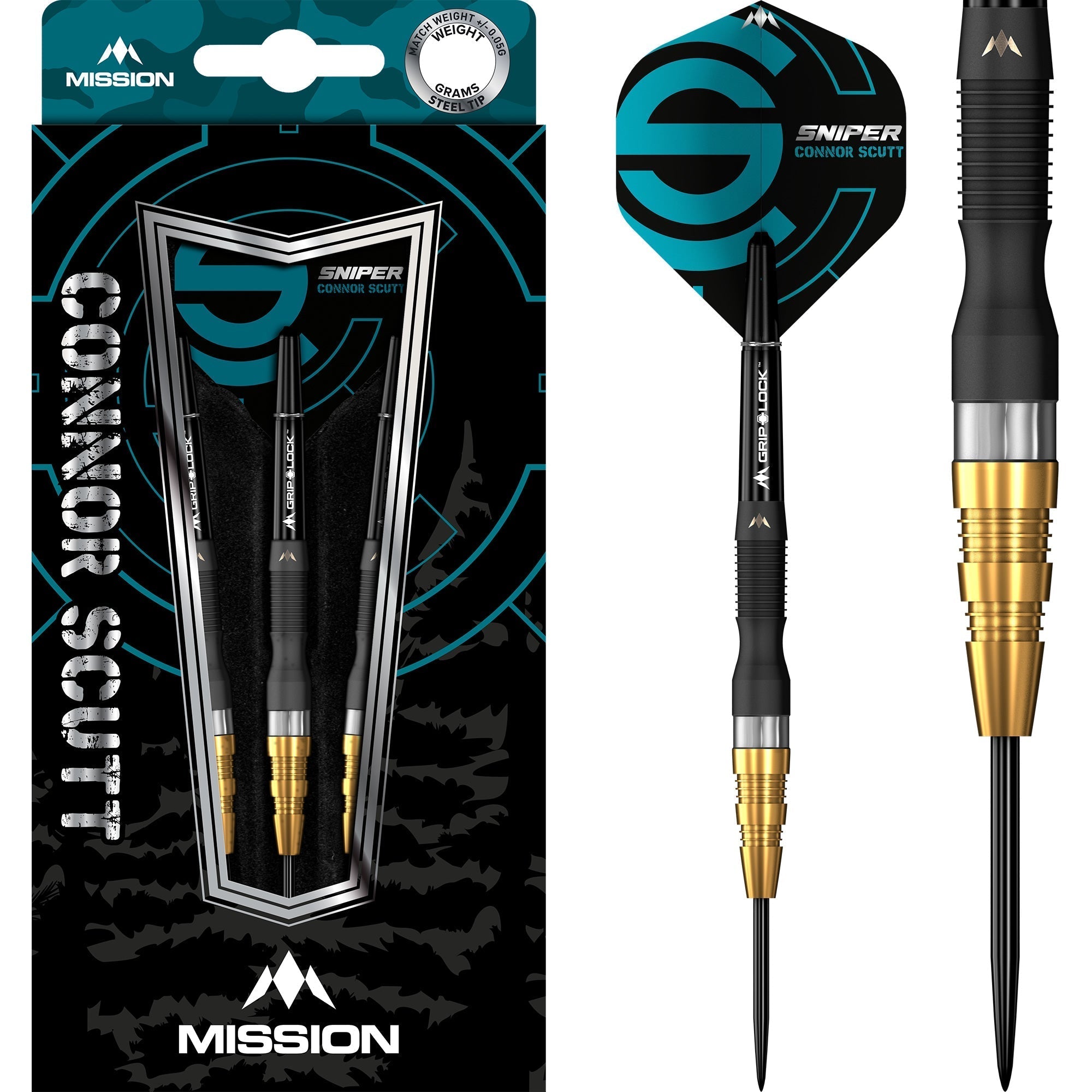 Mission Connor Scutt "The Sniper" 95% GW Darts
