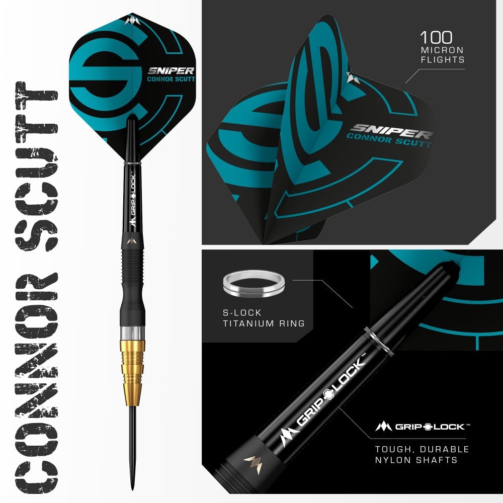 Mission Connor Scutt "The Sniper" 95% GW Darts
