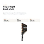 Mission Connor Scutt The Sniper V2 95% Sniper flight and black shaft detail