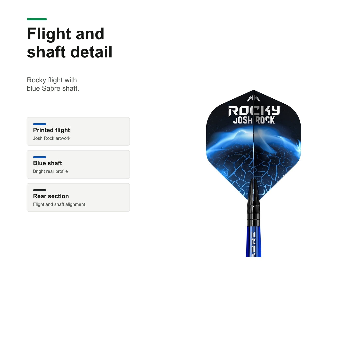 Mission Josh Rock V1 95% flight and shaft detail