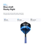 Mission Josh Rock V2 95% blue shaft and Rocky flight detail