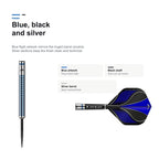 Mission Ritchie Edhouse 90% blue black silver finish
