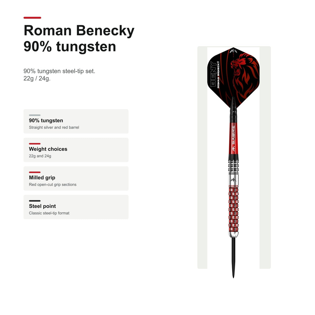 Mission Roman Benecky 90% darts profile