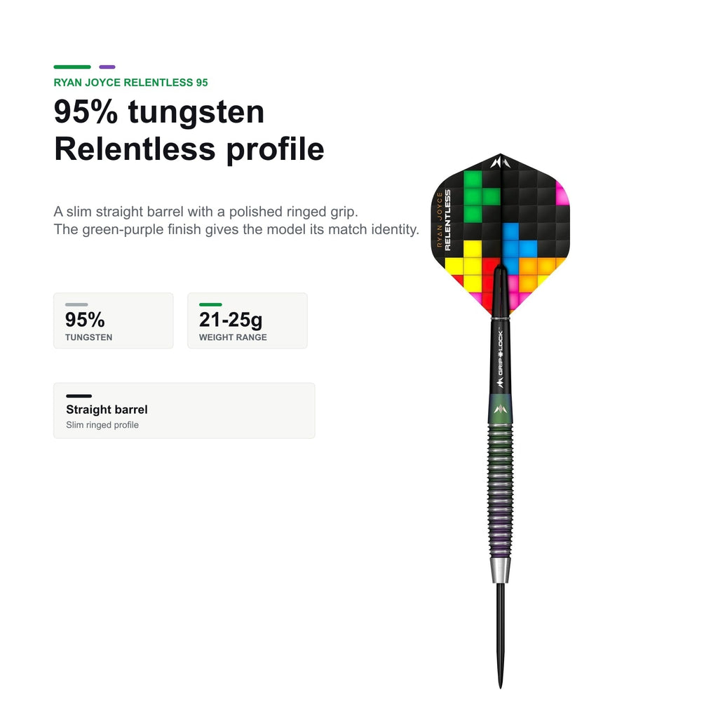Mission Ryan Joyce Relentless 95% tungsten profile product image