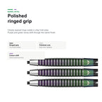 Mission Ryan Joyce Relentless 95% polished ringed grip detail