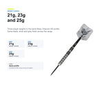 One80 Beau Greaves HD 90% 21g 23g and 25g darts