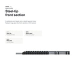 One80 Beau Greaves VHD Black Edition 90% steel-tip front section