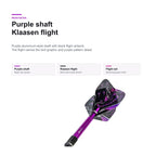 One80 Jelle Klaasen HD 80% shaft and flight detail