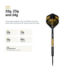 One80 Jim Williams Black and Gold 90% 22g 23g 24g weight image