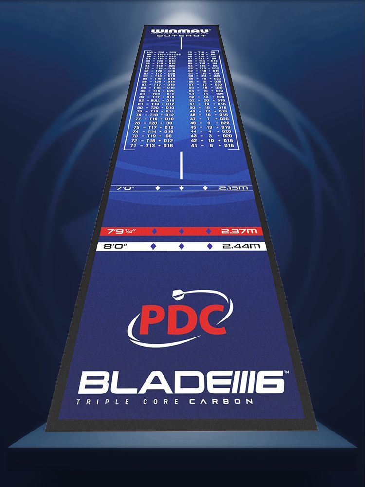 Winmau Outshot Dart Mat Soft Feel GW Darts