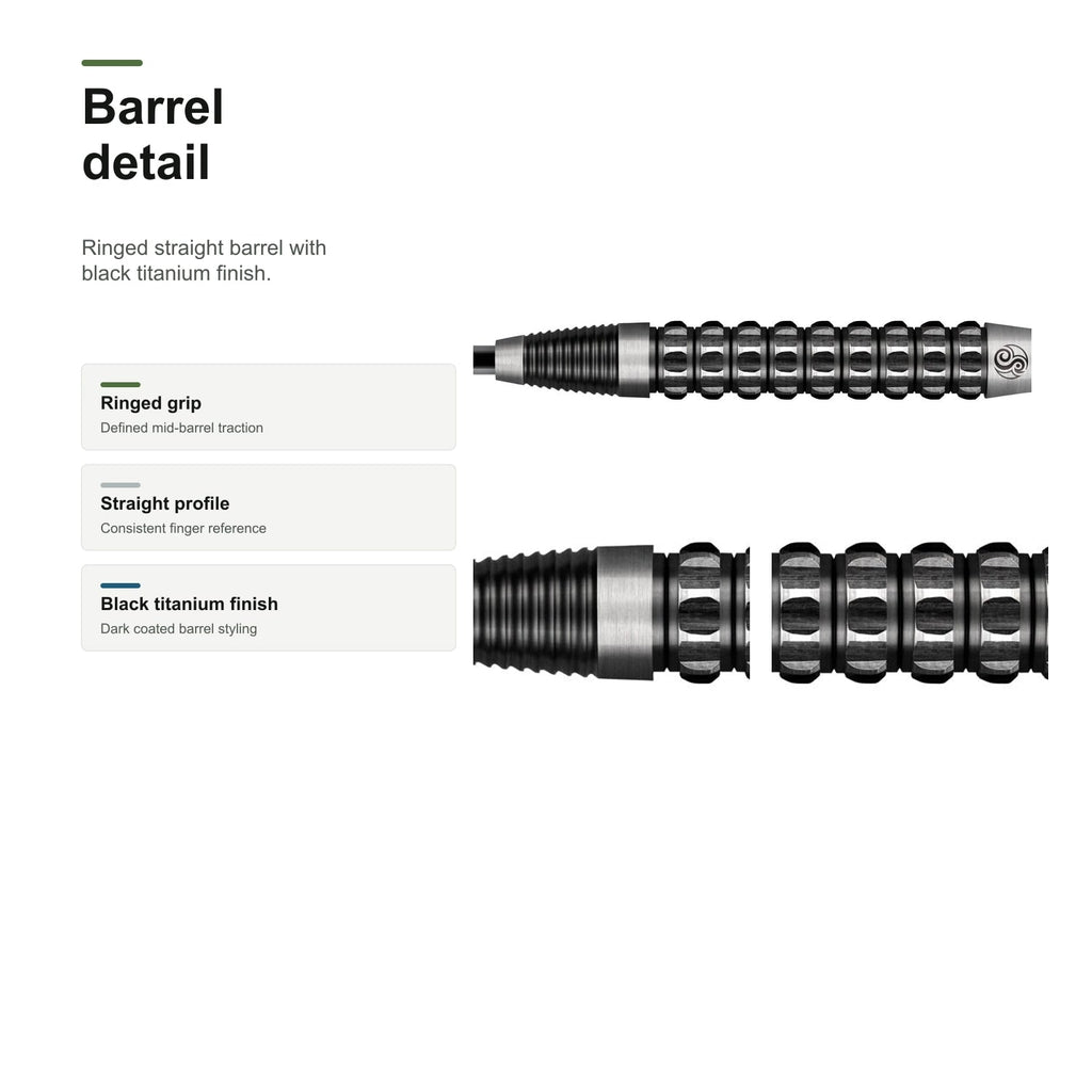 Shot Americana Gator 90% black titanium barrel detail