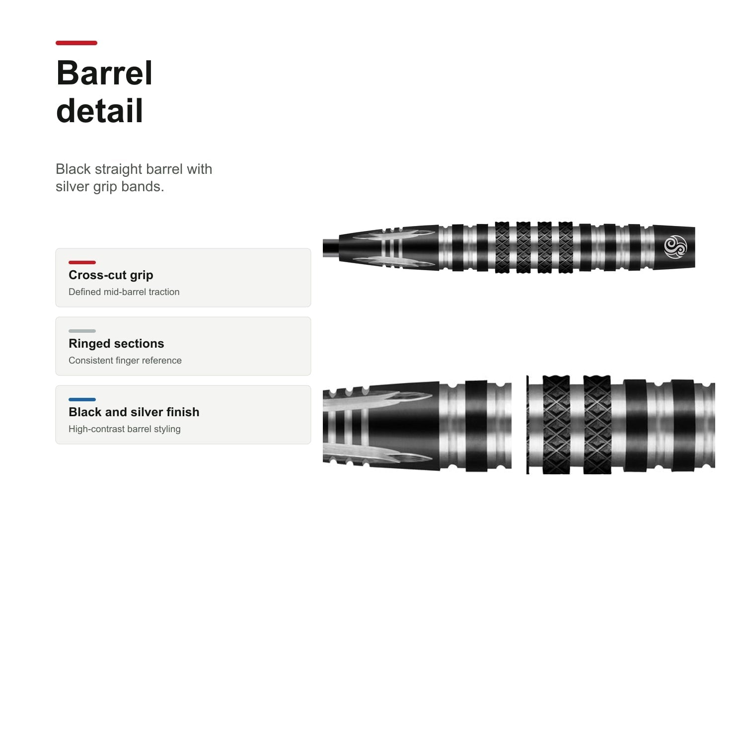 Shot Americana The Wrangler black and silver barrel detail