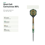 Shot Celt Cernunnos 90% Steeltip darts - product profile
