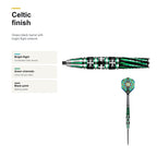 Shot Celt Druid 90% Steeltip darts Celtic finish