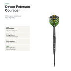Shot Devon Peterson Courage 90% steeltip darts product profile