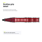 Shot Future Knights Dreadheart 90% scallop grip detail image