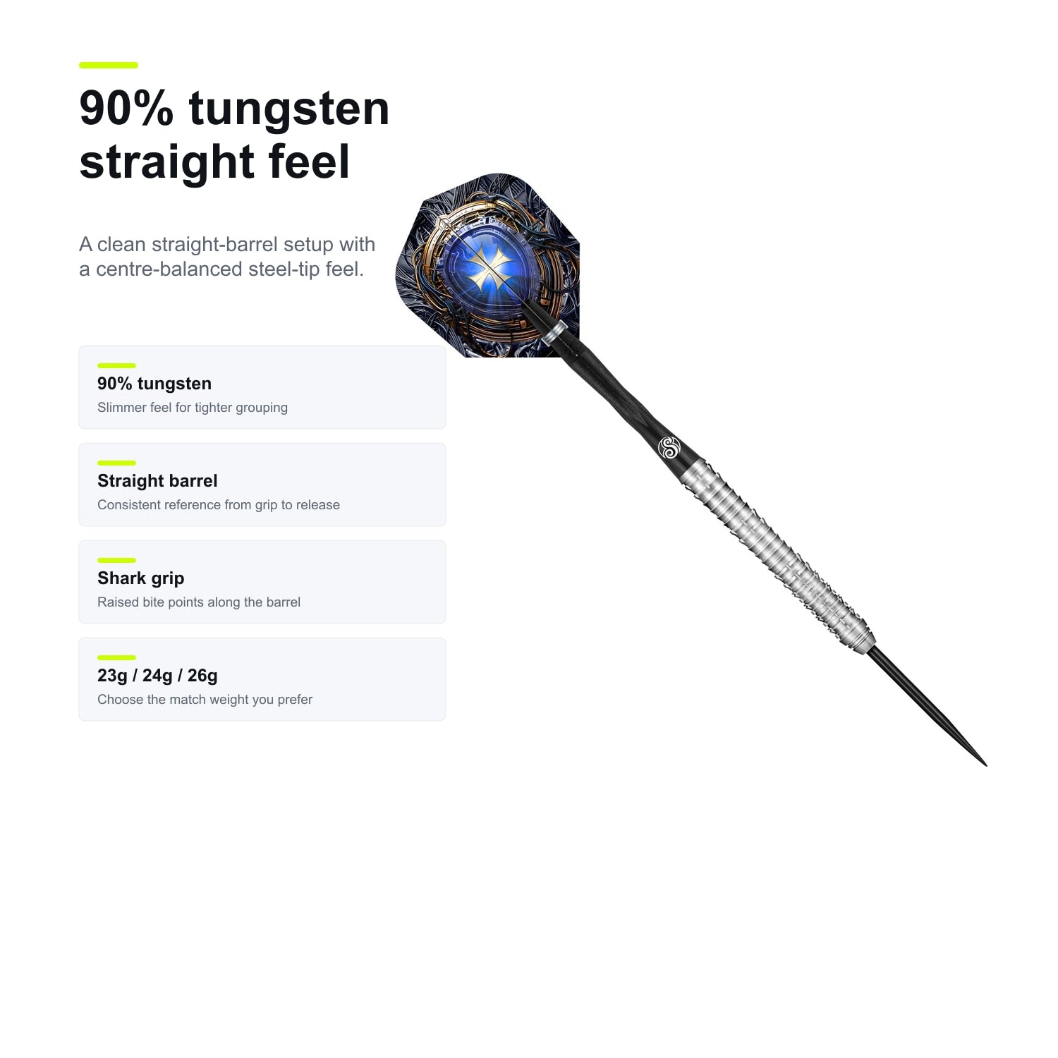 Shot Future Knights Ironsoul 90% tungsten straight feel image