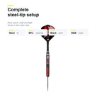 Shot Michael Smith 90% Defiant complete steel-tip setup image