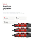 Shot Michael Smith 90% Tenacious red front grip detail