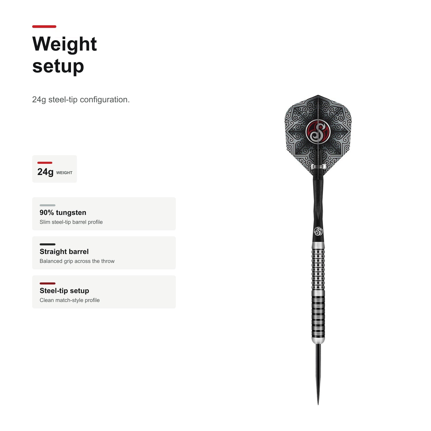 Shot Pro Series Haupai Puha 90% weight setup image