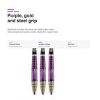 Shot Roman Empire Caesar 95% purple and gold barrel detail