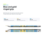 Shot Rowby-John Rodriguez Araw 90% blue and gold barrel detail
