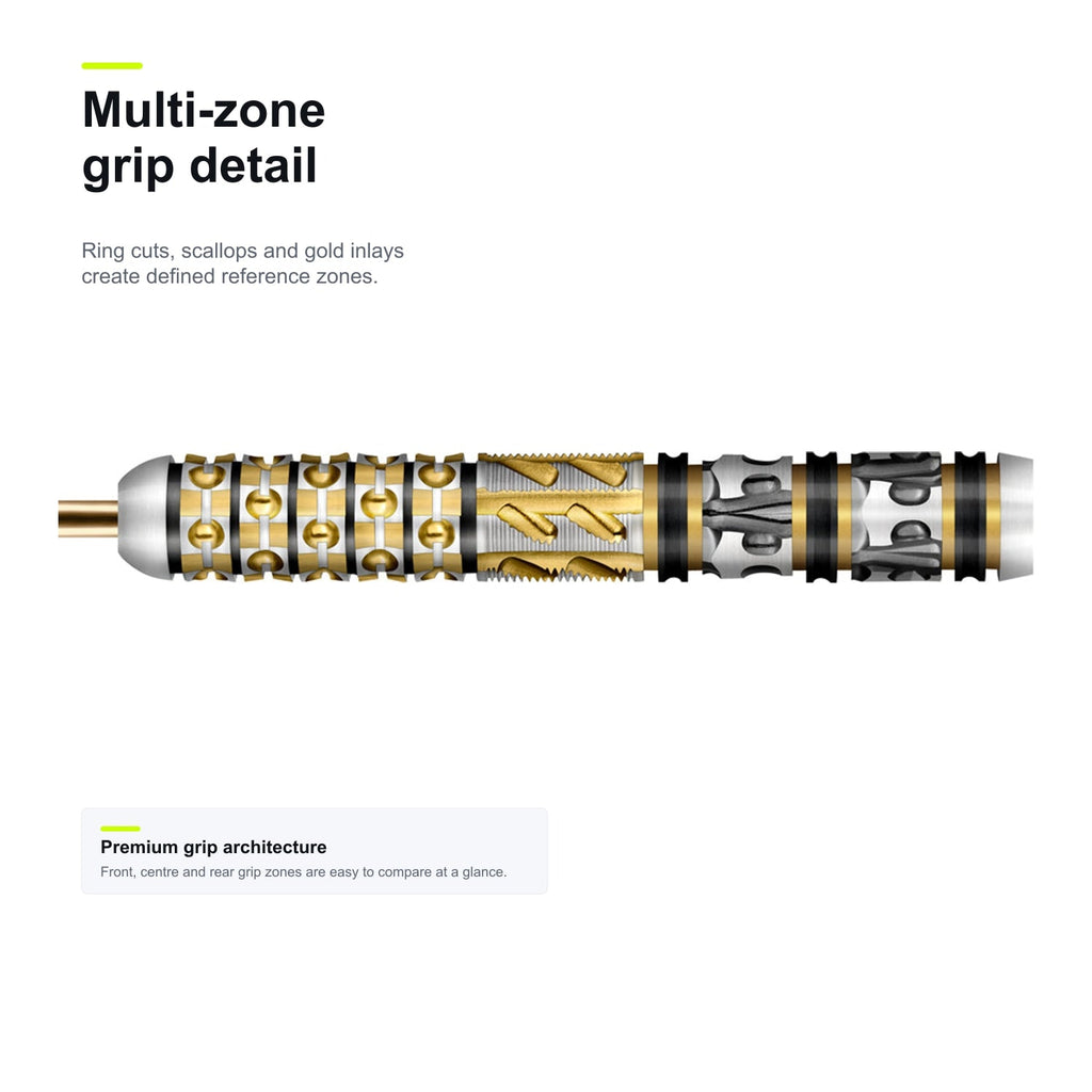 Shot Viking Odin 95% multi-zone grip detail image