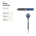 Shot Viking Raven 90% Steeltip darts setup summary