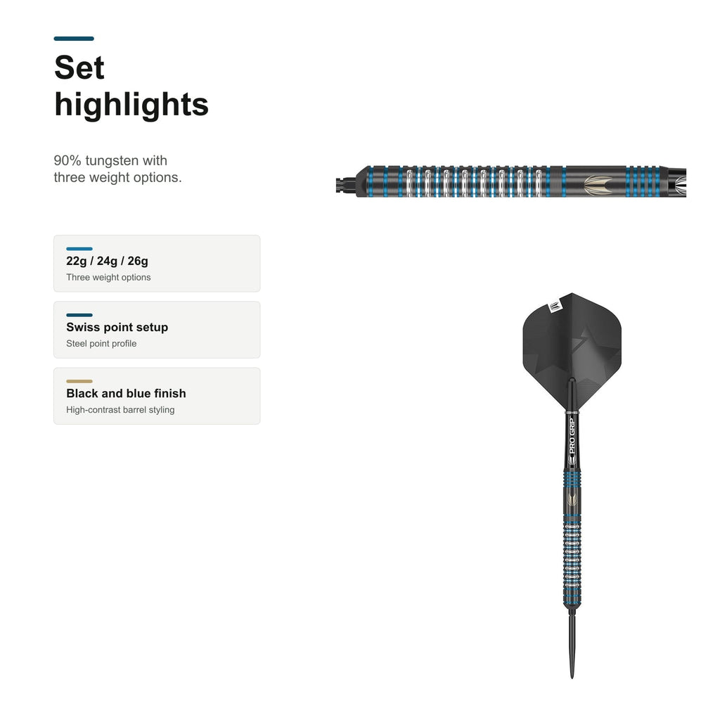 Target Adrian Lewis Black 90% Swiss set highlights