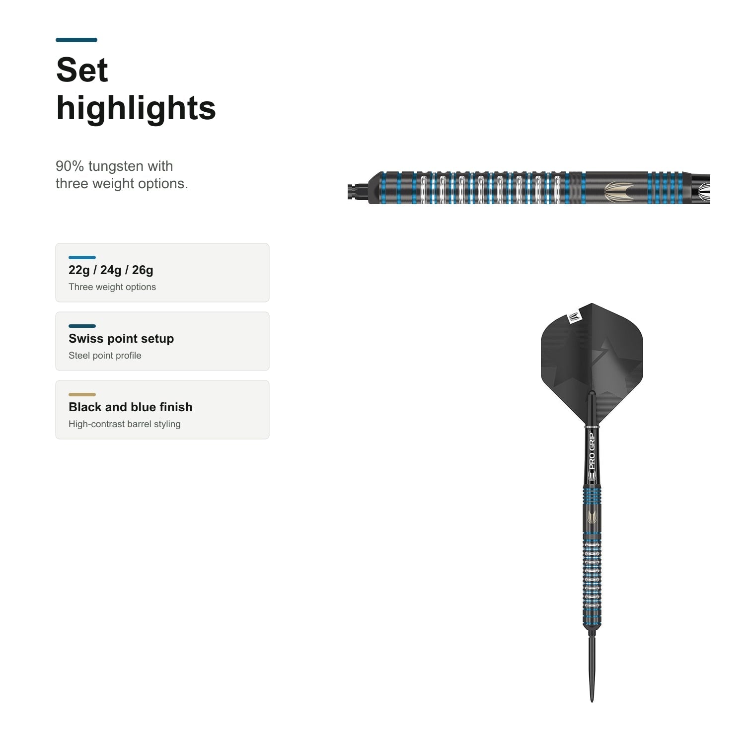 Target Adrian Lewis Black 90% Swiss set highlights