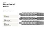 Target Bolide 02 90% SP bomb barrel detail