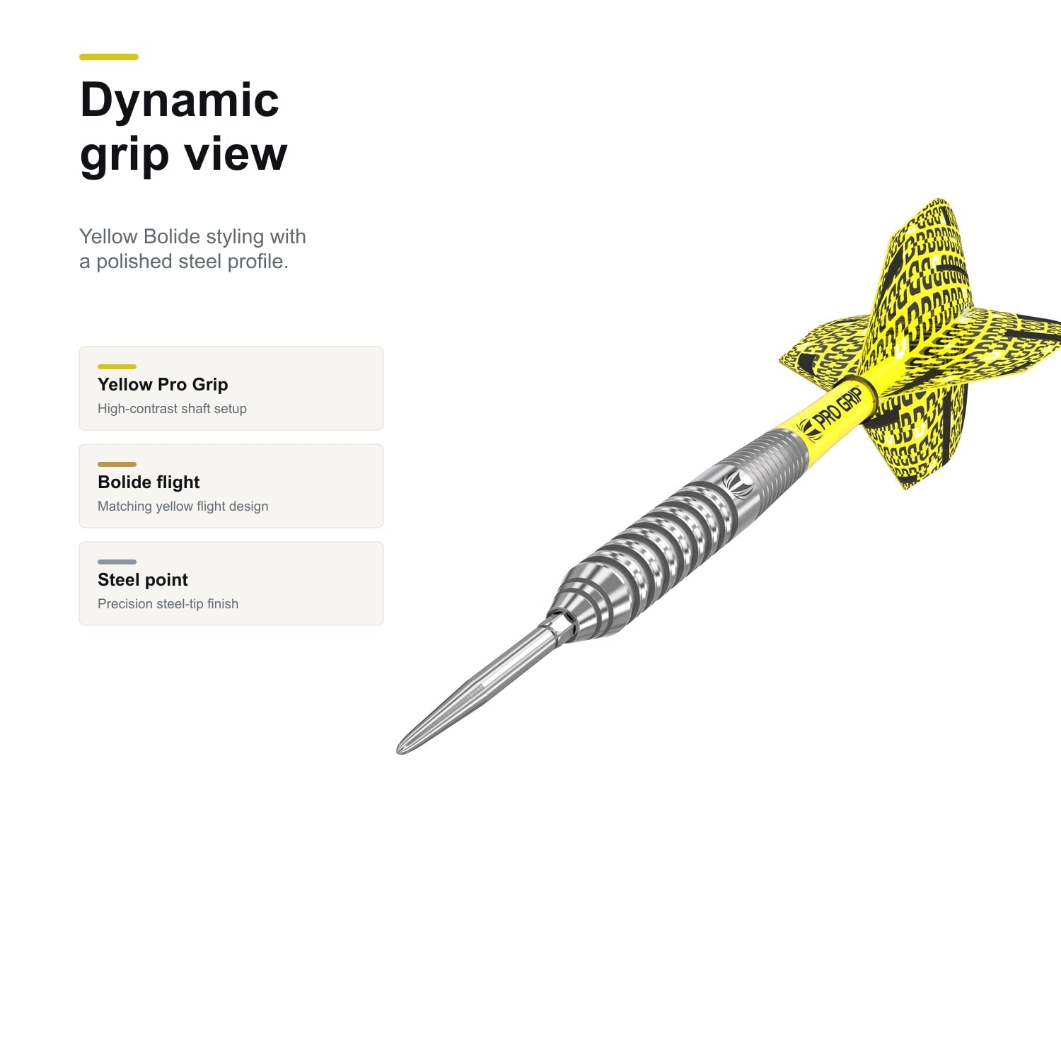 Target Bolide 02 90% SP dynamic grip view