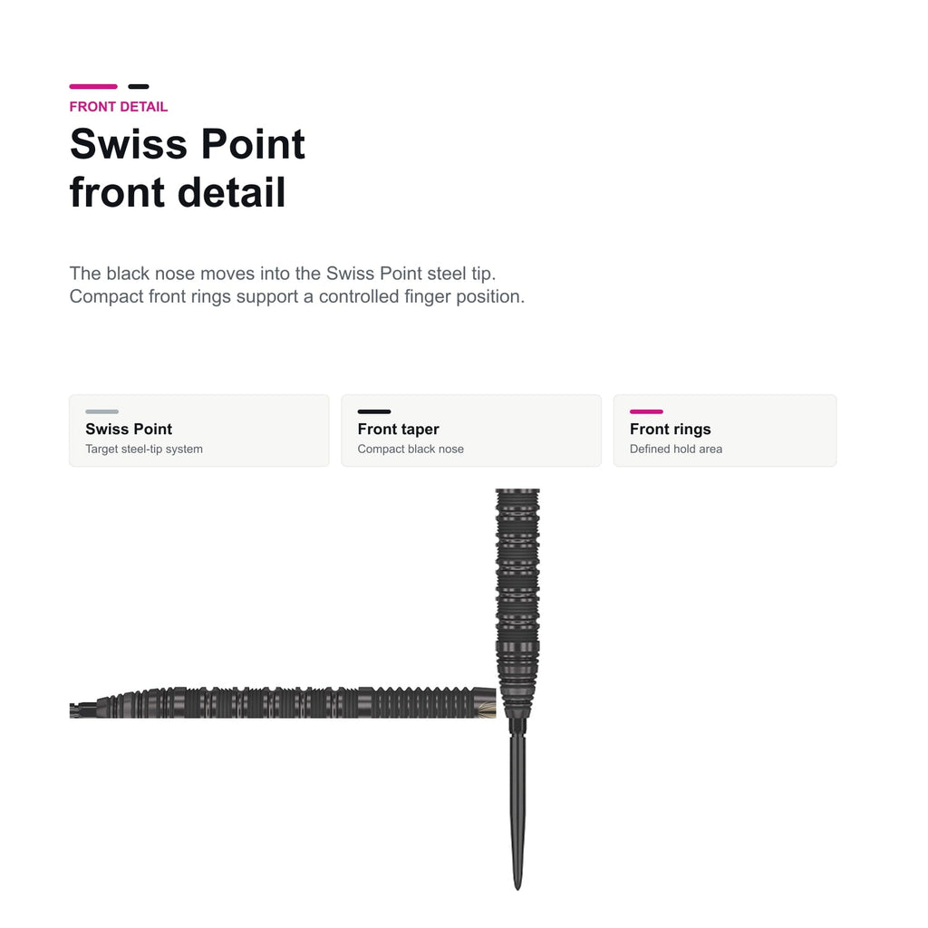 Target Bolide Void 01 90% SP Swiss Point front detail