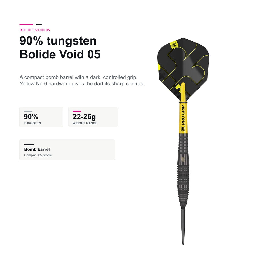 Target Bolide Void 05 90% SP 90 tungsten profile