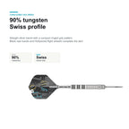 Target Chris Dobey 90% Swiss tungsten profile and product details