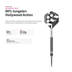 Target Chris Dobey Hollywood Action 90% Swiss Tip tungsten profile