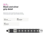 Target Chris Dobey Hollywood Action 90% Swiss Tip black silver grip detail
