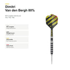 Target Dimitri Van den Bergh 80% Swiss darts profile