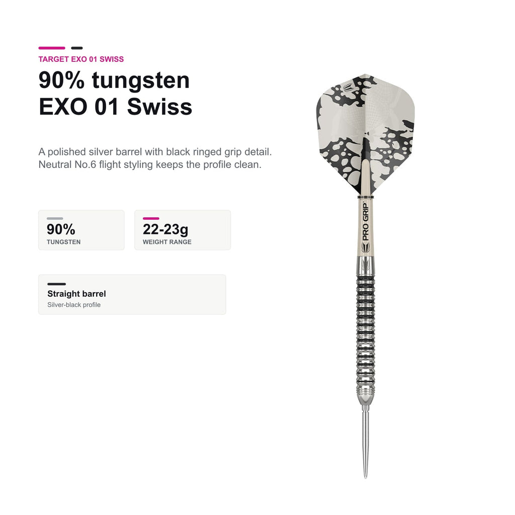 Target Exo 01 90% Swiss 90% tungsten profile