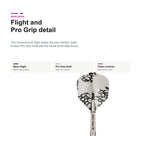 Target Exo 03 90% Swiss flight and Pro Grip detail image