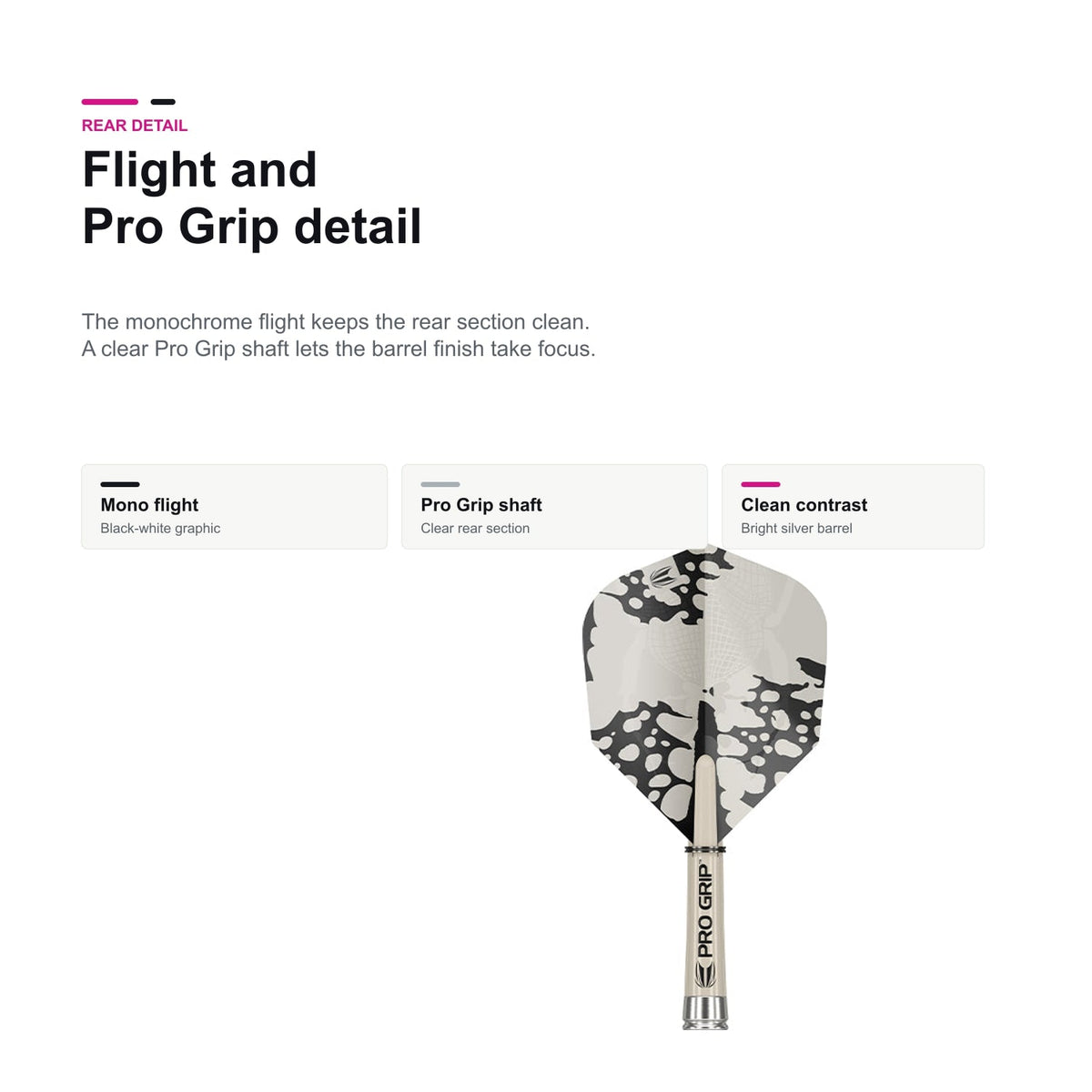 Target Exo 03 90% Swiss flight and Pro Grip detail image
