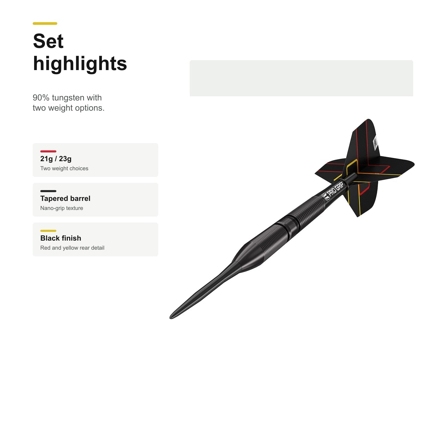 Target Gabriel Clemens Black 90% darts - set highlights