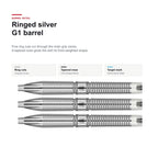 Target Gabriel Clemens G1 90% ringed silver barrel detail