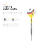Target Gabriel Clemens G2 90% SP Darts 21g 23g match weights