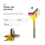 Target Gabriel Clemens G2 90% SP Darts yellow red silver finish