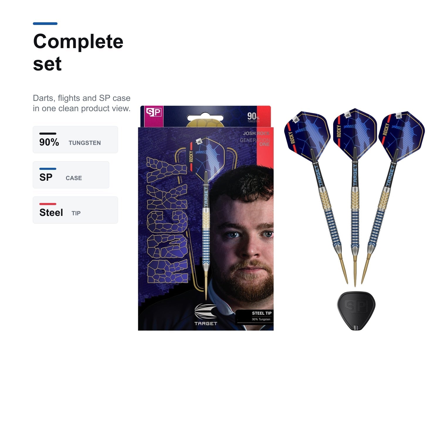 Target Josh Rock G1 90% SP complete set